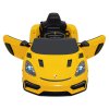 Elektrické autíčko Porsche Spyder RS 718 sportovní žluté 11