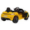 Elektrické autíčko Porsche Spyder RS 718 Žluté
