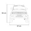 Elektrické autíčko Toyota Land Cruiser PRADO modré