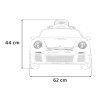 Elektrické autíčko RUF CTR3 Červené 2