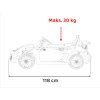 Elektrické autíčko RUF CTR3 černé