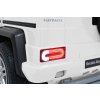 Elektrické autíčko Mercedes Benz MAYBACH G650 STRONG Bílé