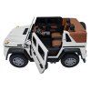 Elektrické autíčko Mercedes Benz MAYBACH G650 STRONG Bílé