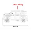 Elektrické autíčko Mercedes Benz MAYBACH G650 Černé