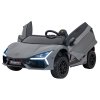 Elektrické autíčko Lamborghini Revuelto XL silné šedé