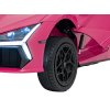 Elektrické autíčko Lamborghini Revuelto XL STRONG Růžové 21