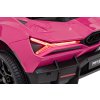 Elektrické autíčko Lamborghini Revuelto XL STRONG Růžové