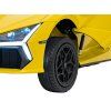 Elektrické autíčko Lamborghini Revuelto velké silné žluté