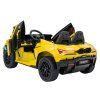 Elektrické autíčko Lamborghini Revuelto velké silné žluté 10