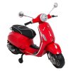 Elektrický skútr Vespa ROMA Červený