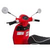 Elektrický skútr Vespa ROMA Červený
