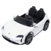 Elektrické autíčko Porsche Taycan Turbo S Bílé