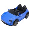 Elektrické autíčko Porsche Taycan Turbo S modré 14