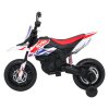 Elektrická motorka Aprilia RX Bílá 4