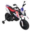 Elektrická motorka Aprilia RX Bílá 10