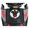 Elektrická motorka Aprilia RX modrá