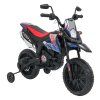 Elektrická motorka Aprilia RX modrá