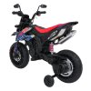 Elektrická motorka Aprilia RX modrá