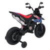 Elektrická motorka Aprilia RX modrá