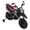 Elektrická motorka Aprilia RX modrá