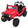 Elektrické autíčko Jeep Monster červené