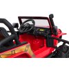 Elektrické autíčko Jeep Monster červené