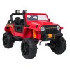 Elektrické autíčko Jeep Monster červené