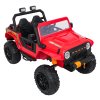 Elektrické autíčko Jeep Monster červené 9