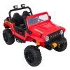 Elektrické autíčko Jeep Monster červené