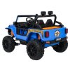 Elektrické autíčko Jeep Monster modré