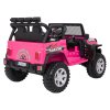 Elektrické autíčko Jeep BEAST 4x4 růžové