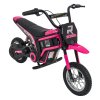 Elektrická motorka RZ56 MAX růžová 12