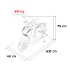 Elektrický skútr HONDA SH125I Bílý