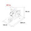 Elektrický skútr HONDA SH125I Červený 3