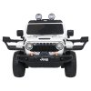 Dětské auto Jeep Wrangler Rubicon Zvýšené Bílé 11