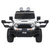 Dětské auto Jeep Wrangler Rubicon Zvýšené Bílé
