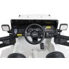 Dětské auto Jeep Wrangler Rubicon Zvýšené Bílé