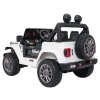 Dětské auto Jeep Wrangler Rubicon Zvýšené Bílé