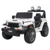 Dětské auto Jeep Wrangler Rubicon Zvýšené Bílé