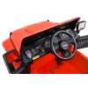 Dětské zvýšené oranžové auto Jeep Wrangler Rubicon 17