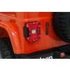 Dětské zvýšené oranžové auto Jeep Wrangler Rubicon 30
