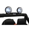 Dětské zvýšené oranžové auto Jeep Wrangler Rubicon 34