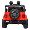 Dětské zvýšené oranžové auto Jeep Wrangler Rubicon 10