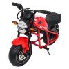 Elektrická motorka SUPERMOTO červená 12