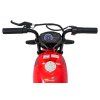 Elektrická motorka SUPERMOTO červená 14