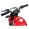 Elektrická motorka SUPERMOTO červená 15