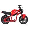 Elektrická motorka SUPERMOTO červená 10