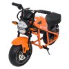 Elektrická oranžová motorka SUPERMOTO