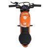 Elektrická oranžová motorka SUPERMOTO