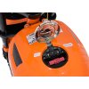 Elektrická oranžová motorka SUPERMOTO